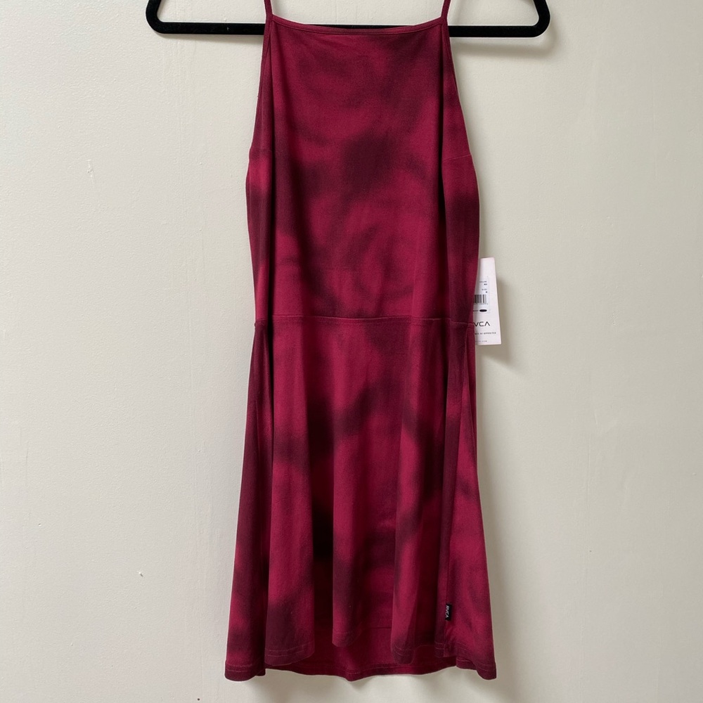RVCA red mini dress